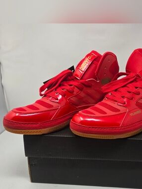 YOJANEO Wrestling Shoes Men Boxing Shoe Fitness Sneakers– High Traction Size 13